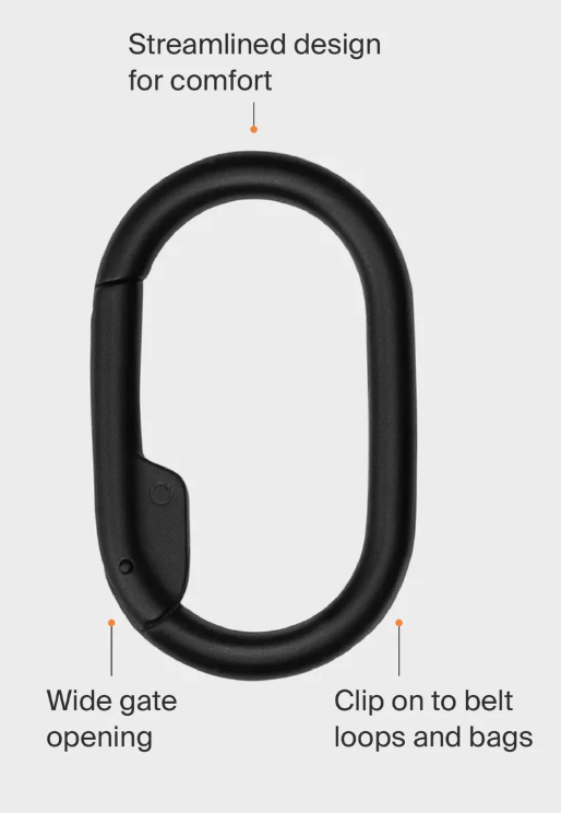Orbitkey Clip v2 Add-On All Black