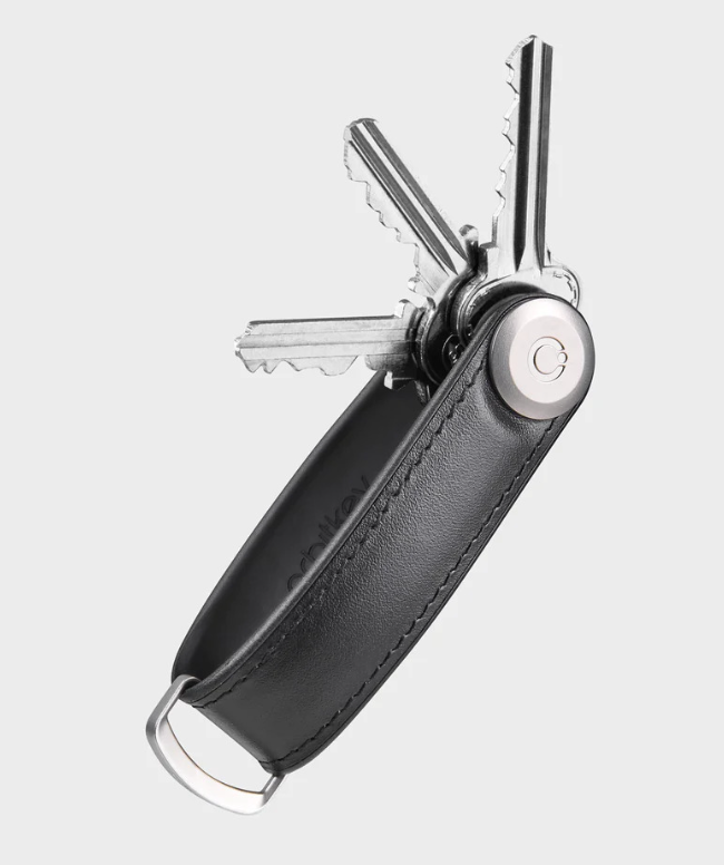 Orbitkey Key Organiser Hybrid Leather Black