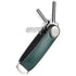 KEY ORGANISER HYBRID LEATHER PINE GREEN