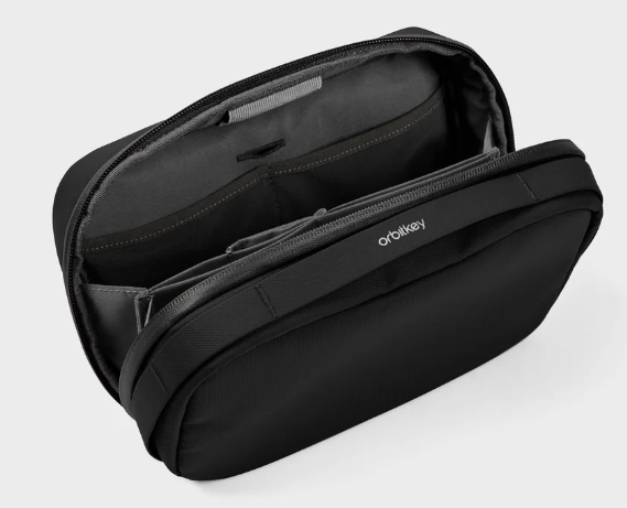 Orbitkey 2-in-1 Tech Pouch Black