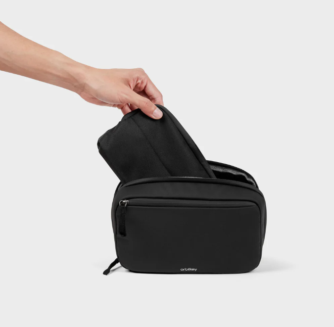 Orbitkey 2-in-1 Tech Pouch Black