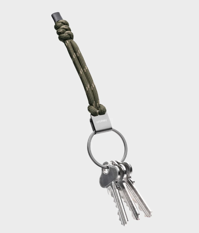 Orbitkey Urban Loop Keychain Olive
