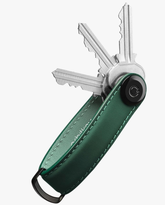 Orbitkey Key Organiser Matte Leather Forest