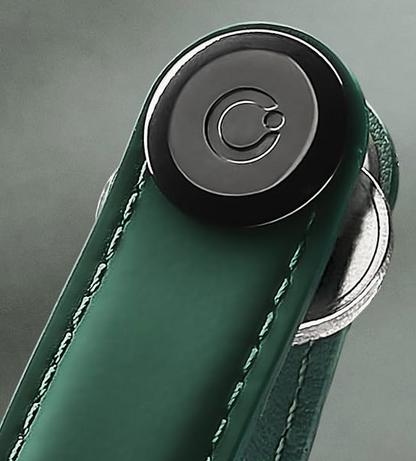 Orbitkey Key Organiser Matte Leather Forest