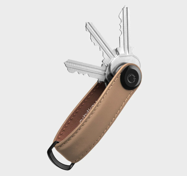 Orbitkey Key Organiser Matte Leather Mocha