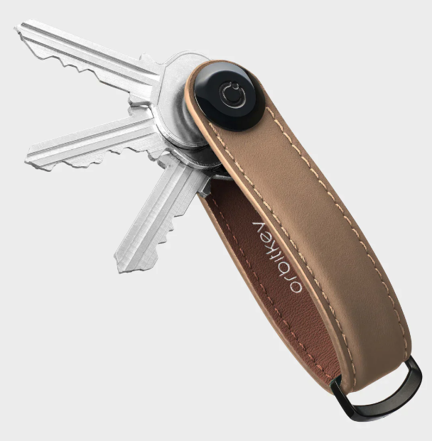 Orbitkey Key Organiser Matte Leather Mocha