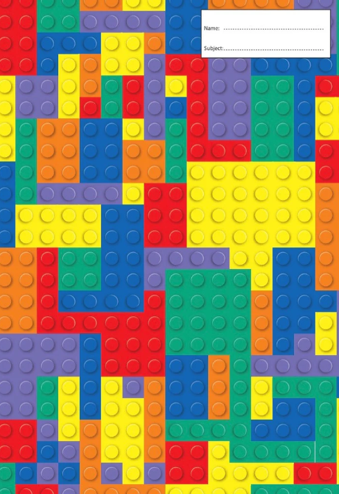 GOT IT COVERED LEGO MANIA 9X7 BOOKCOVER 