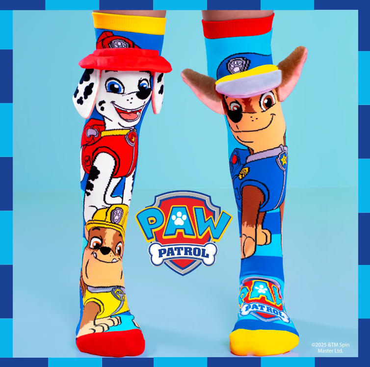 PAW PATROL SOCKS Toddler Ages 3-5