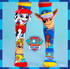 PAW PATROL SOCKS Toddler Ages 3-5