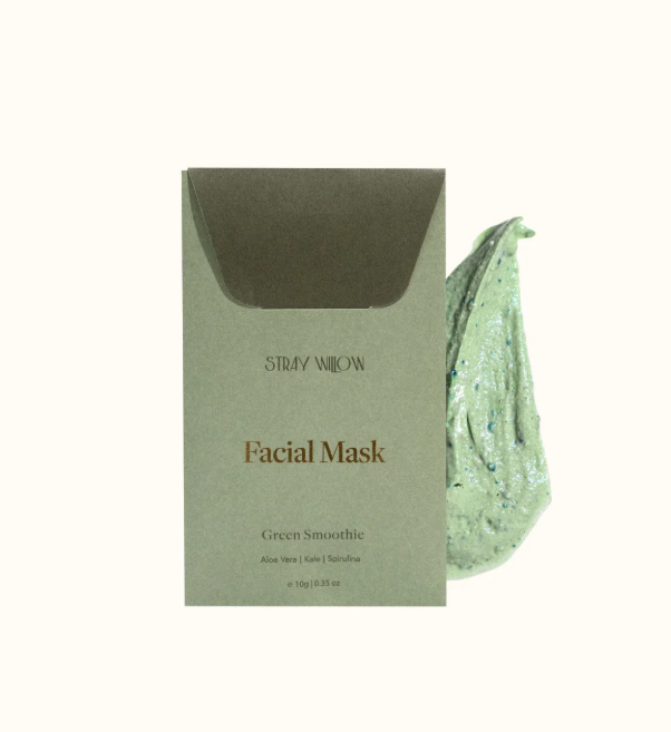 Stray Willow Facial Mask-Green Smoothie