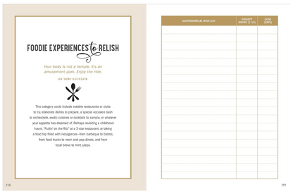 MY BUCKET LIST JOURNAL