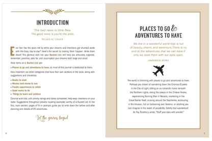 MY BUCKET LIST JOURNAL
