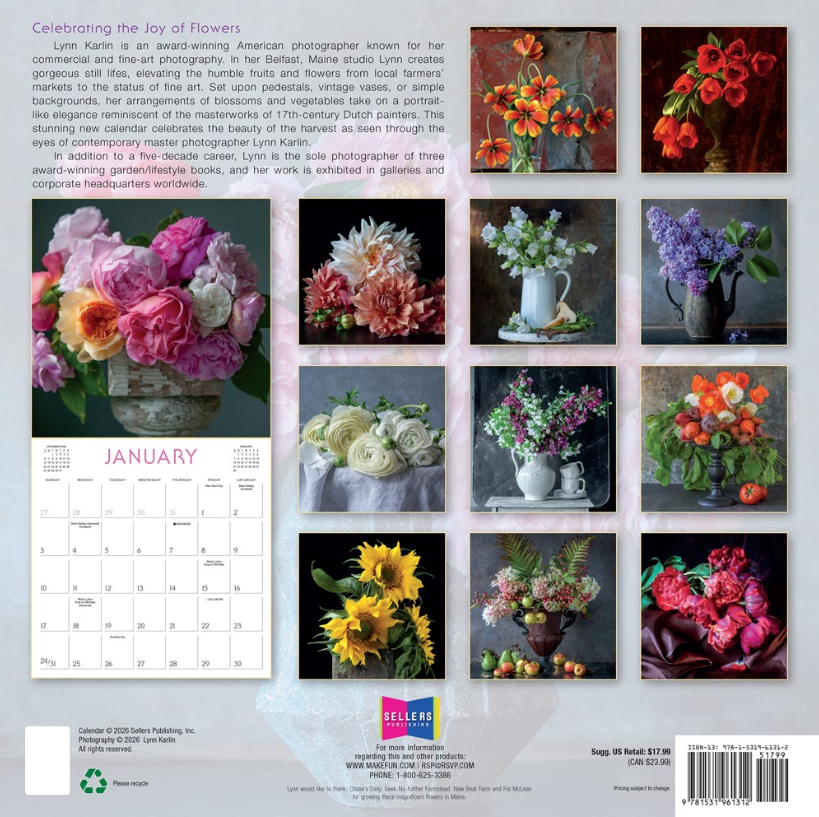 The Joy of Flowers - Lynn Karlin 2027 Square