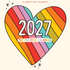 The Positive Calendar 2027 Square