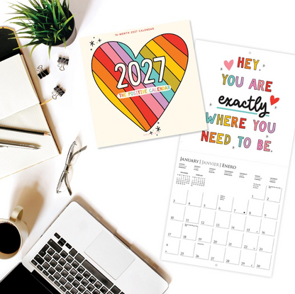 The Positive Calendar 2027 Square
