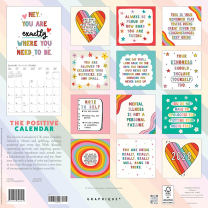 The Positive Calendar 2027 Square