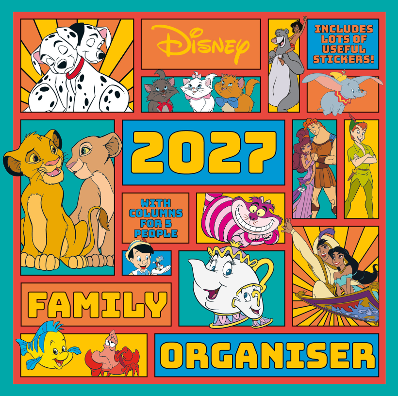 Disney Classics 2027 Family Organiser Square