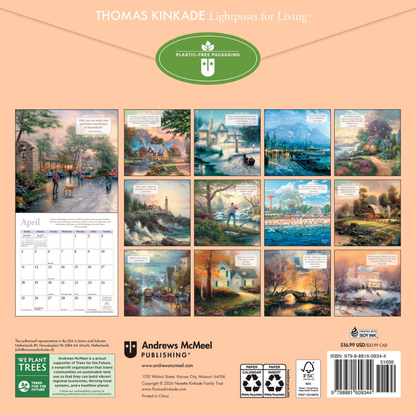 Thomas Kinkade Lightposts for Living 2027 Square